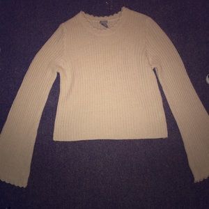 Cream sweater